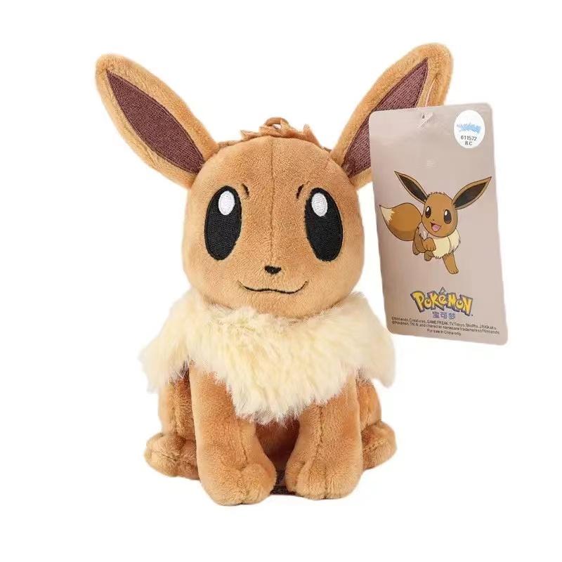 Peluche Originale Pokémon La Plus Récente Yamper Litten Emolga Poupée Peluche Sylveon Vulpix Gengar Peluches Pikachu Noël Anime Mew Jouets Cadeaux