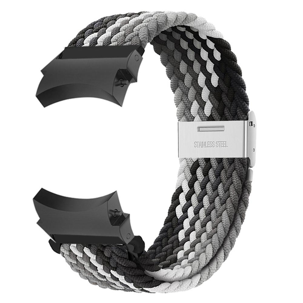 20mm Band for Samsung Galaxy Watch 7/4/5/6/pro/classic 45mm 44mm 43mm 47mm No Gaps Nylon Bracelet Correa Galaxy Watch6 7 Strap