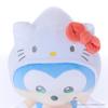 SEGA FAVE SONIC & FRIENDS Sanrio Characters Plush Toy Medium Sonic X Hello Kitty