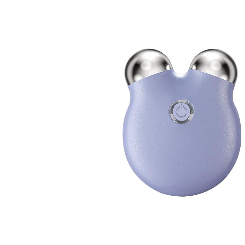 

Новый прибор для красоты с микротоком Ems, бытовой прибор для бережного ухода за кожей лица, способствующий впитыванию, уходу за кожей, омолаживающий массажер для кожи лица фиолетовый