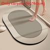 Modern Minimalist Diatomaceous Bathroom Rug With Non Slip Water Absorption For Home Use