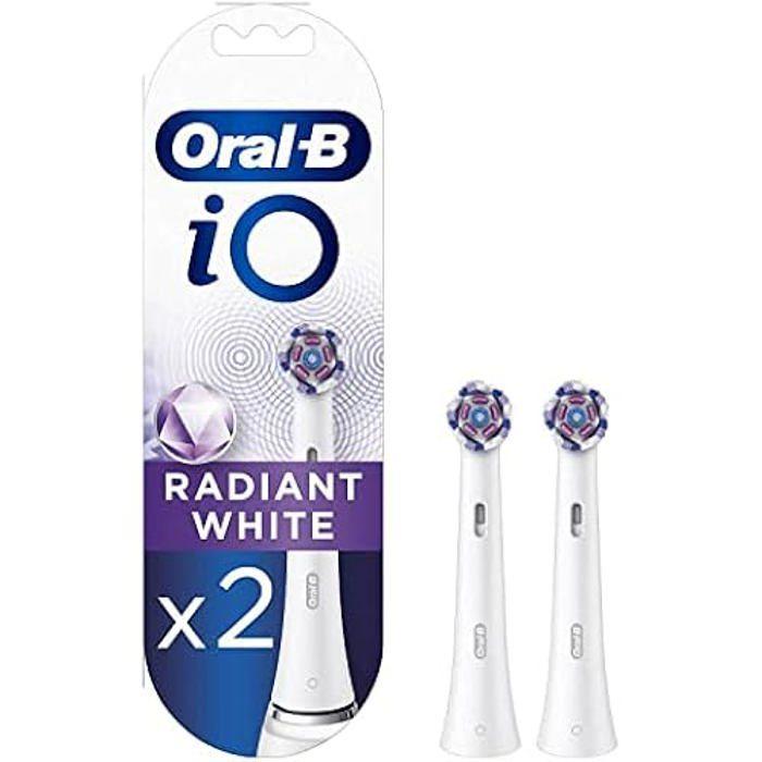 Elektriske tannbørster - ORAL-B - iO - Sett med 2 - Skinnende hvit - Tannpleie
