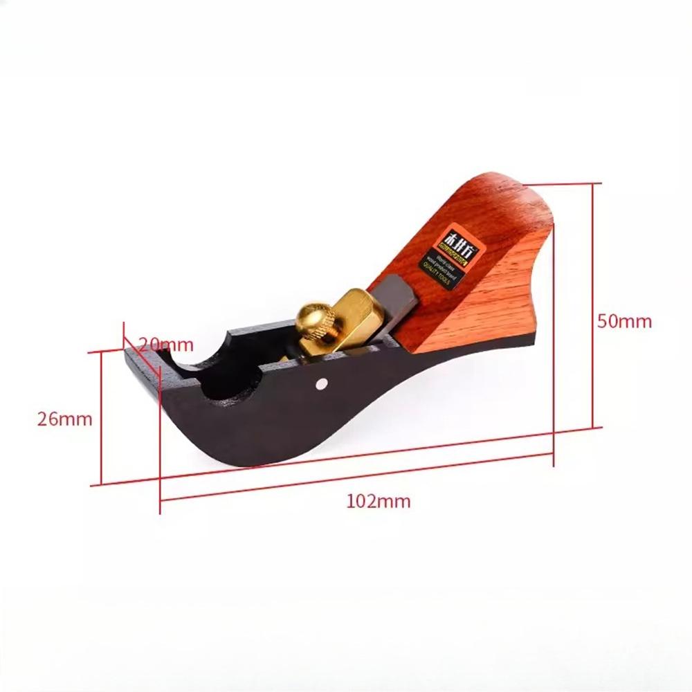 

New Black Walnut Mini Hand Plane, Precision Wood Edge Trimming & Chamfering Tool, Professional Woodworking DIY Hand Tool 1pc
