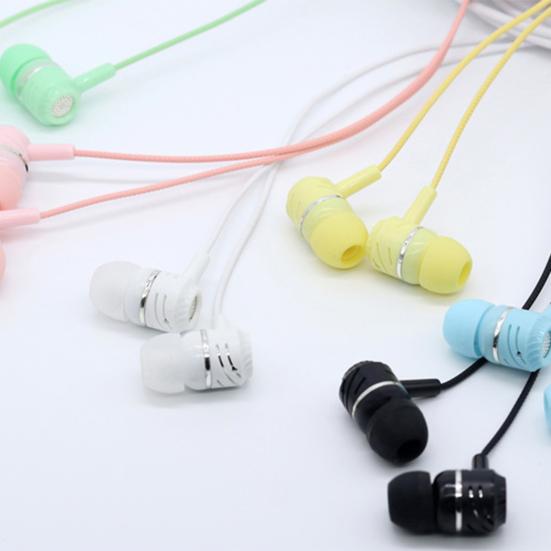 L301 Wired Earphone Bass 3.5mm In-ear Universal Deep Earbuds Gaming Headset with Microphone