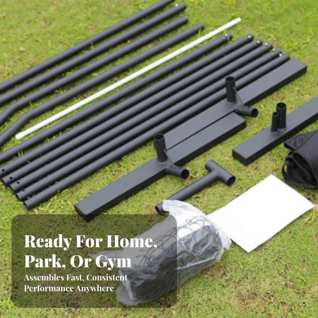 Foldable Portable Pickleball Net Detachable with Frame Easy