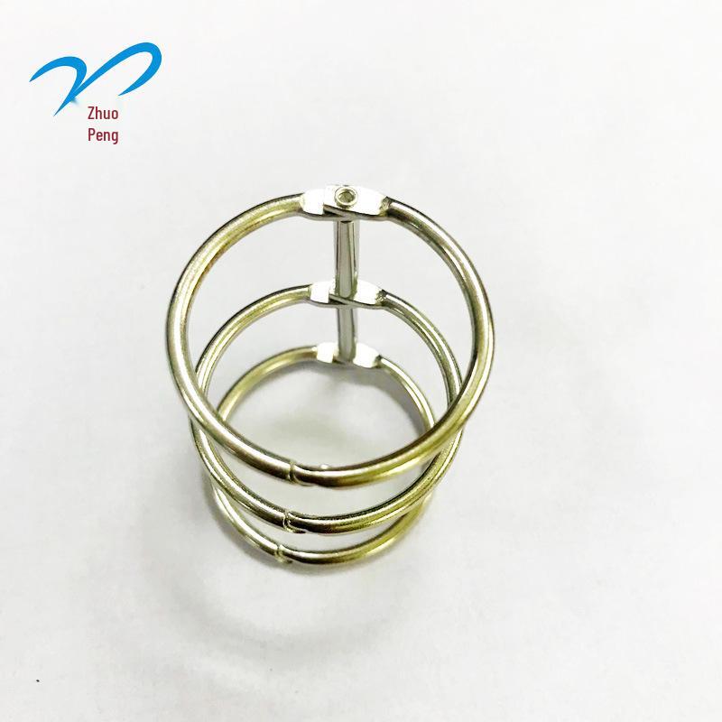 3-Ring Loose-Leaf Binder with 3-Hole Openings