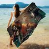 Video D-Daylight Game By D-Dead Big Microfiber Beach Towels Quick Dry Towel Sand Beach Towels Pool Towel for Travel Swim Pool
