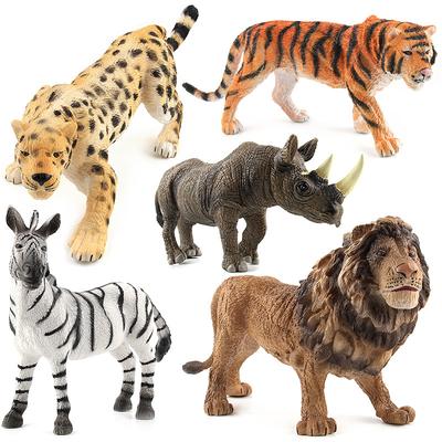 English Details Animal Paradise Wildlife Figure Model Toy Plastic Forest Animal Ornament Doll