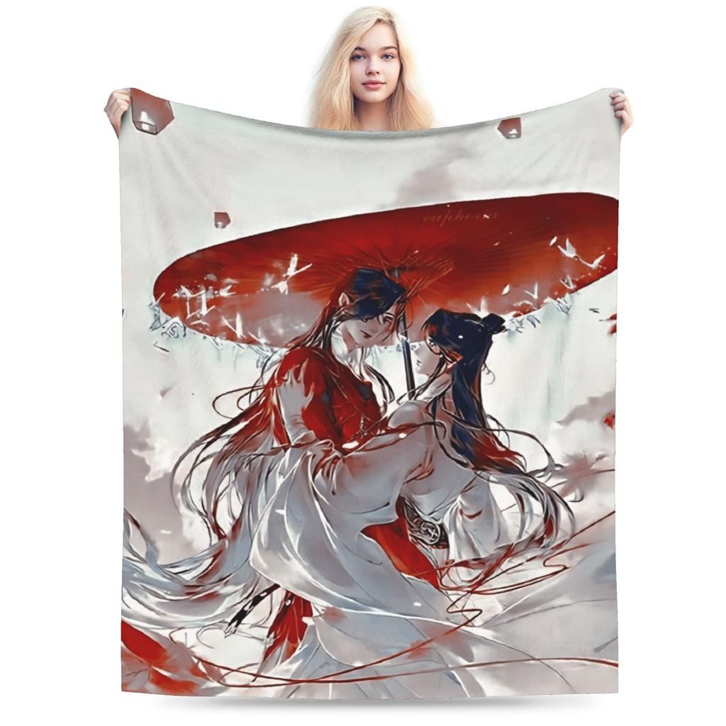 New Tgcf Cover Plush Blanket Child TGCF Flannel Throw Blanket For Bedroom Warm Soft Custom Quality Bedspread Gift