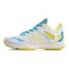 Li Ning Hawk Eagle 4 Anti-Slip Breathable Low-Top Badminton Shoes Women Shoes White Yellow AYTR014-2