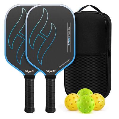 Carbon Fiber Pickleball Racket Set for Kids & Adults - Matte Finish
