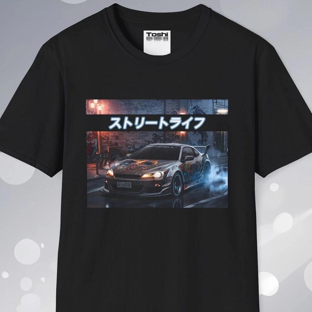 

Anime Tuner Car Tee – Unisex Adult T-Shirt Japanese Tuner Design - JDM L
