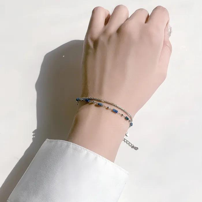 Natural Sodalite Bead Bracelet PJBB0284