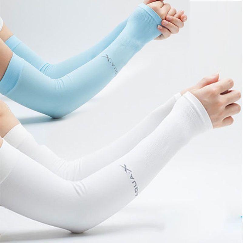 Universelle Outdoor-Rad-Sonnenschutz-Ärmel für Männer & Frauen - Dünne Eis-Seide Anti-UV Armschutz