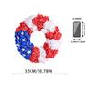 3D For USA Independence Day Wreath Patriotic Wreath Independence Day Decoration