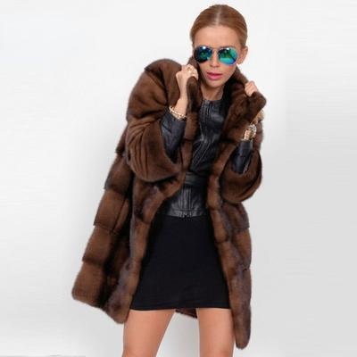 LJX Young Fashion Vielseitiger Promi-Fuchspelzmantel, eleganter Damen-Herbstmantel, lockerer Damenmantel, luxuriöser Partymantel, Straßenbandmantel