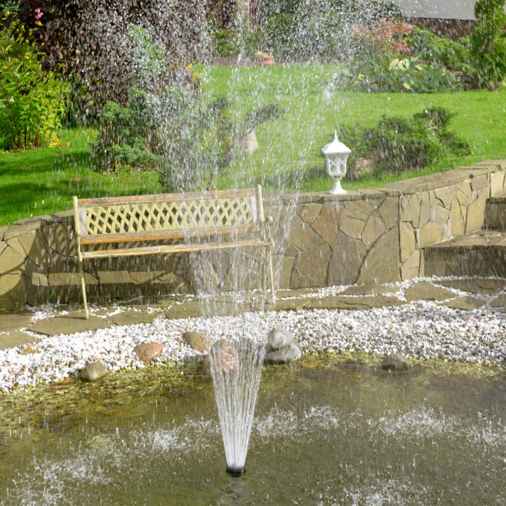 Güneş Paneli ile Çalışan Su Özelliği Pompası Nozullu Güneş Çeşmesi Gölet Pompası Kiti Kuş Banyosu Bahçe Küçük Gölet için Güneş Çeşmesi