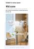 Cross-border Foldable LED Ceiling Fan Light with E27 Base and Four Blades