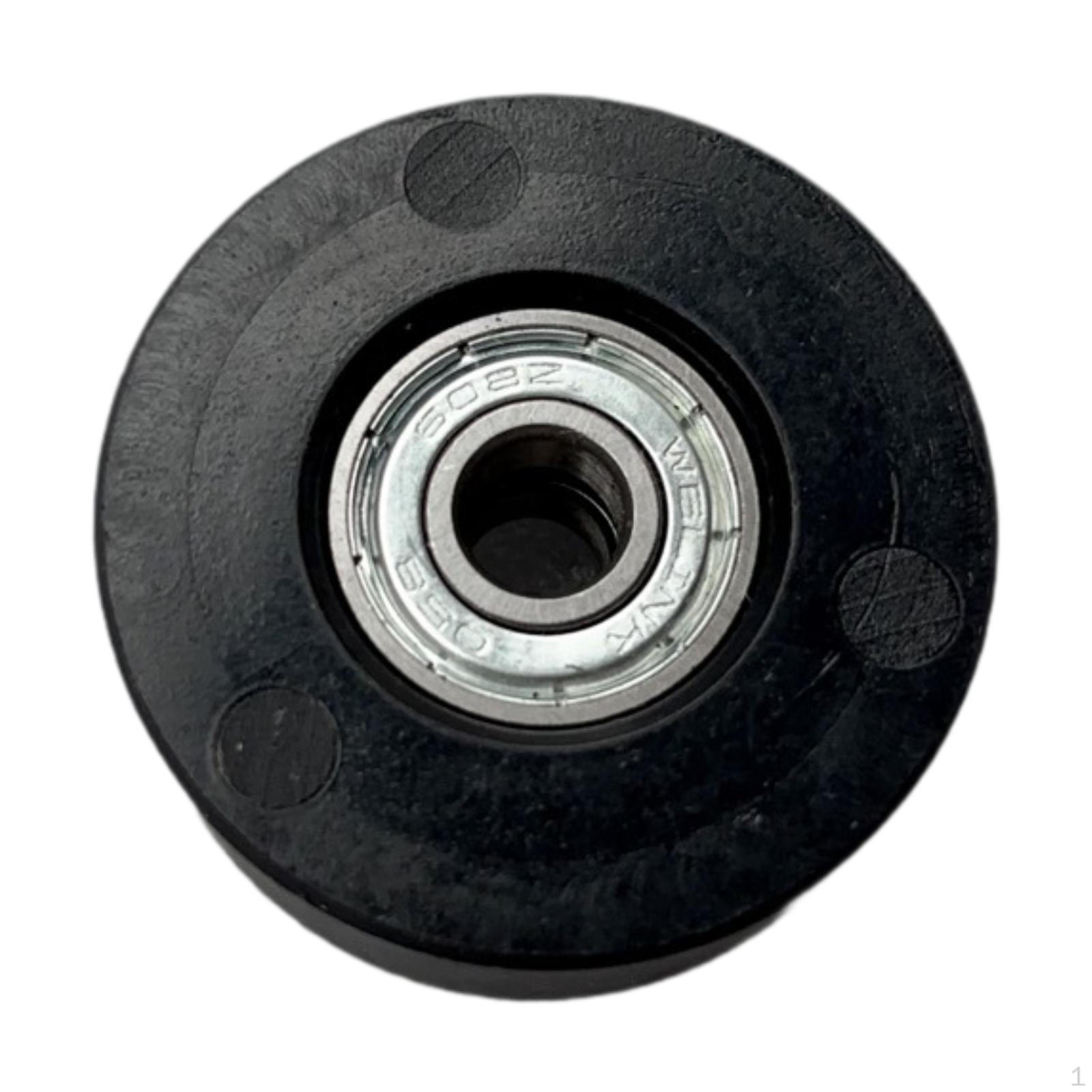 

Black Cushion Wheels for Rowing Machine Seats, Easy Installation 8 mm Hole Diameter