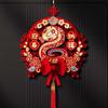 Traditional Snake Year Fu Character Door Sticker Door Couplets Ornament  Home Living Room Decor