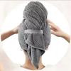 Absorbent Quick-drying Hat With Tie Towel