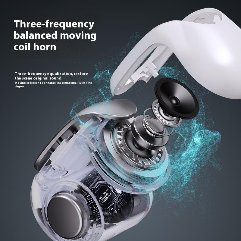 V12 Bluetooth Headset OWS Ear Clip Type Non-in-ear Open Noise Reduction Wireless Bluetooth Headset