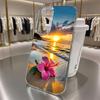 Transparent phone case for beach sunset scenery  suitable for Samsung Galaxy S26 S25 S24 S23 S22 S20 FE Ultra Plus anti fall