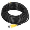 50ft 4Pin Car Video Extension Cable with Waterproof Shielded for CCTV Rearview Camera Truck Trailer