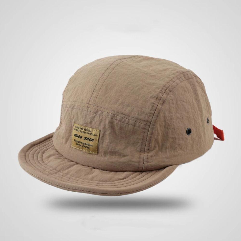 Cotton Casual Peaked Cap Breathable Quick-Drying Baseball Cap Short Brim Baseball Cap  Outdoor