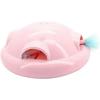 Jouet Pour Chat D'intrieur - Jouet  Plumes Interactif - Jouet Rotatif Intelligent - Avec Lumire LED Couleur - Commande Vocale Intelligente (rose)
