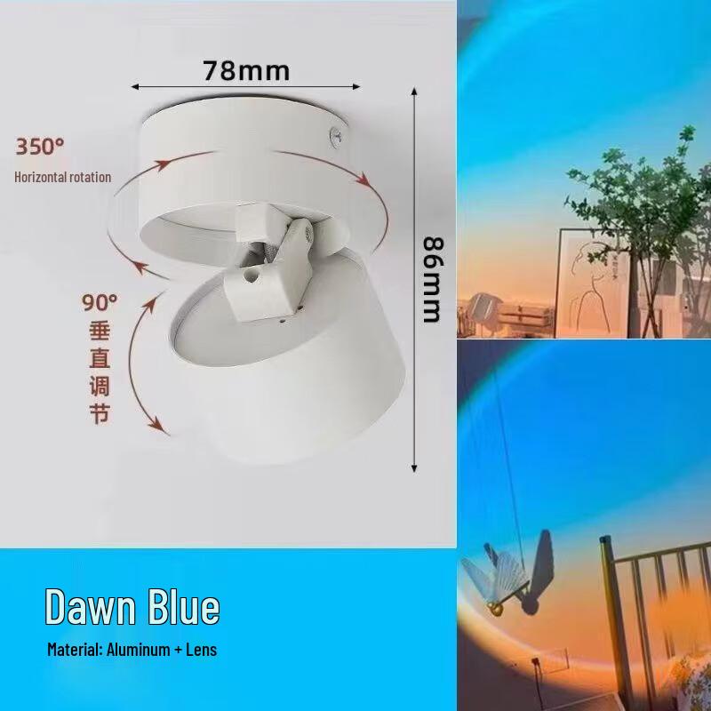 

Oeny 10W Surface-Mounted Ambient Aisle Spotlight
