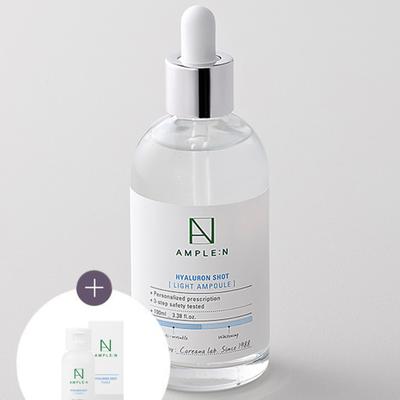 [AmpouleN] Hyaluronic Shot Light Ampoule 100ml (+30ml Toner Free)