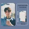 Cha Eun Woo Student ID and Badge Holder with Sliding Cover