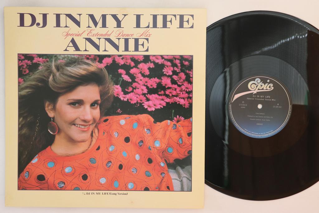 12inch Record ANNIE - Dj In My Life 123H161 EPIC 1985 Japan Dance & Electronica Used
