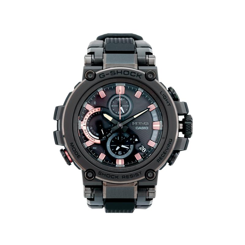 

Casio Tai Chi theme series 200 meters waterproof quartz movement resin strap Japanese and Korean watch men s watch black dial MTG-B1000TJ-1APFT чорний