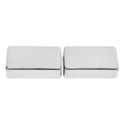 2PCS Electric Guitar Pickup Cover Closed Type Sealed Humbucker Double Coil Pickup Brass Enclosure