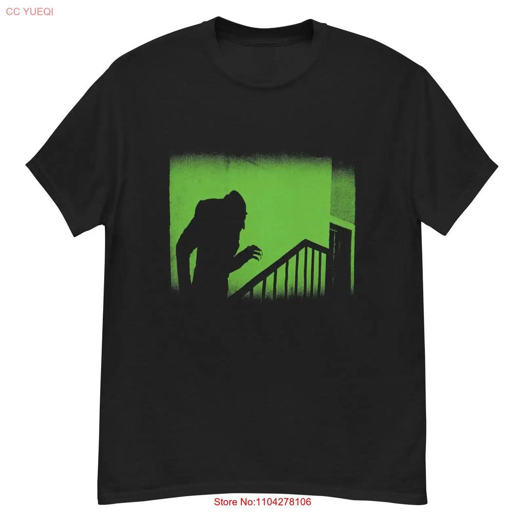 Nosferatu Cult Silent Horror Film Fan Art T Shirt Vintage Unisex Slightly Versatile Soft Homme Designer Clothes