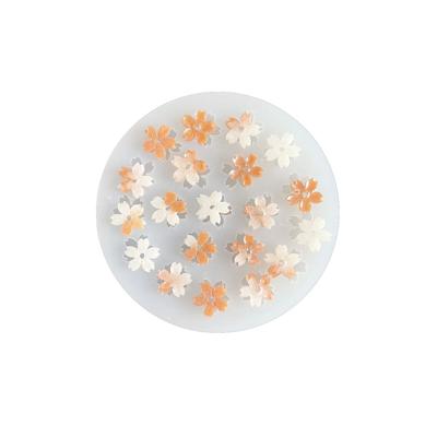 Květina Sakura Silikonová forma DIY Pečení Čokoláda Fondant Hliněná forma Pečicí nástroje Pryskyřičná forma Dortové dekorační doplňky