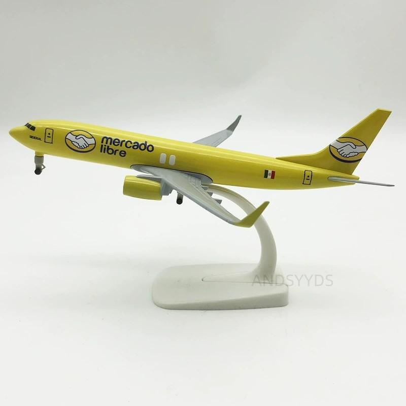 B737 Air Mexico Airways 20cm Diecast Metal Alloy Airplane Scale Model With Aircraft Stand Aviation Enthusiasts Gift