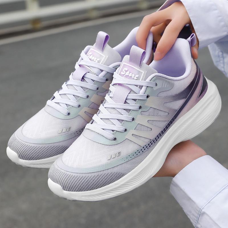 Shoes Women's Shoes Versatile Sneakers Couple Mesh Shoes Cold Sticky Running Shoes Lightweight and Comfortable Single Shoes