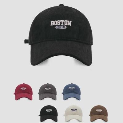 Trending Corduroy Duckbill Cap: Versatile and Warm Autumn/Winter Baseball Hat