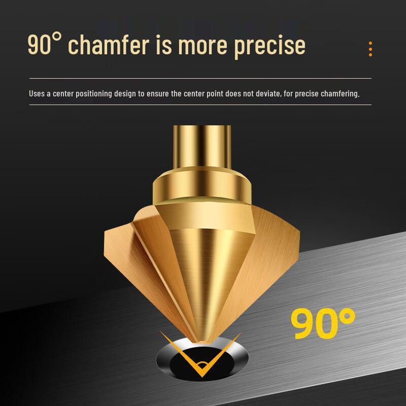 90-Degree Countersink Deburring Chamfering Drill Bit