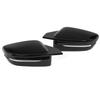 LHD for G80 M3 Style Gloss Black Mirror Caps Cover Replacement for 3 4 5 Series G20 G22 G30 G11 G14