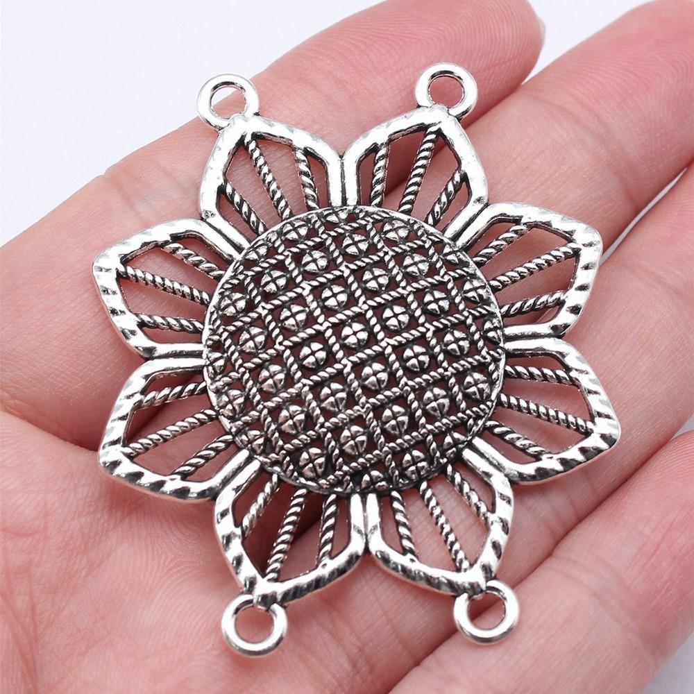 Four-Hole Necklace Connector Accessories Parts Women's Jewellery Bulk Boho Supplies
