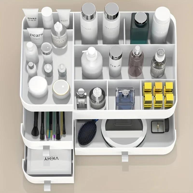 Desktop Finishing Storage Box Cosmetic Storage Box Office Supplies Tool Storage Drawer Bathroom Storage Rack Desktop Finishing