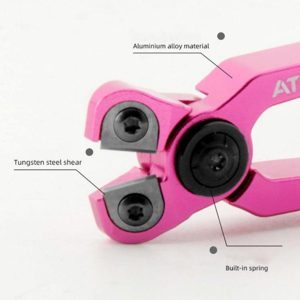 Tungsten Steel Head Lure Shears with Hanging Hole Fishing Line Cut Fishing Line Cutter  Sea Fishing