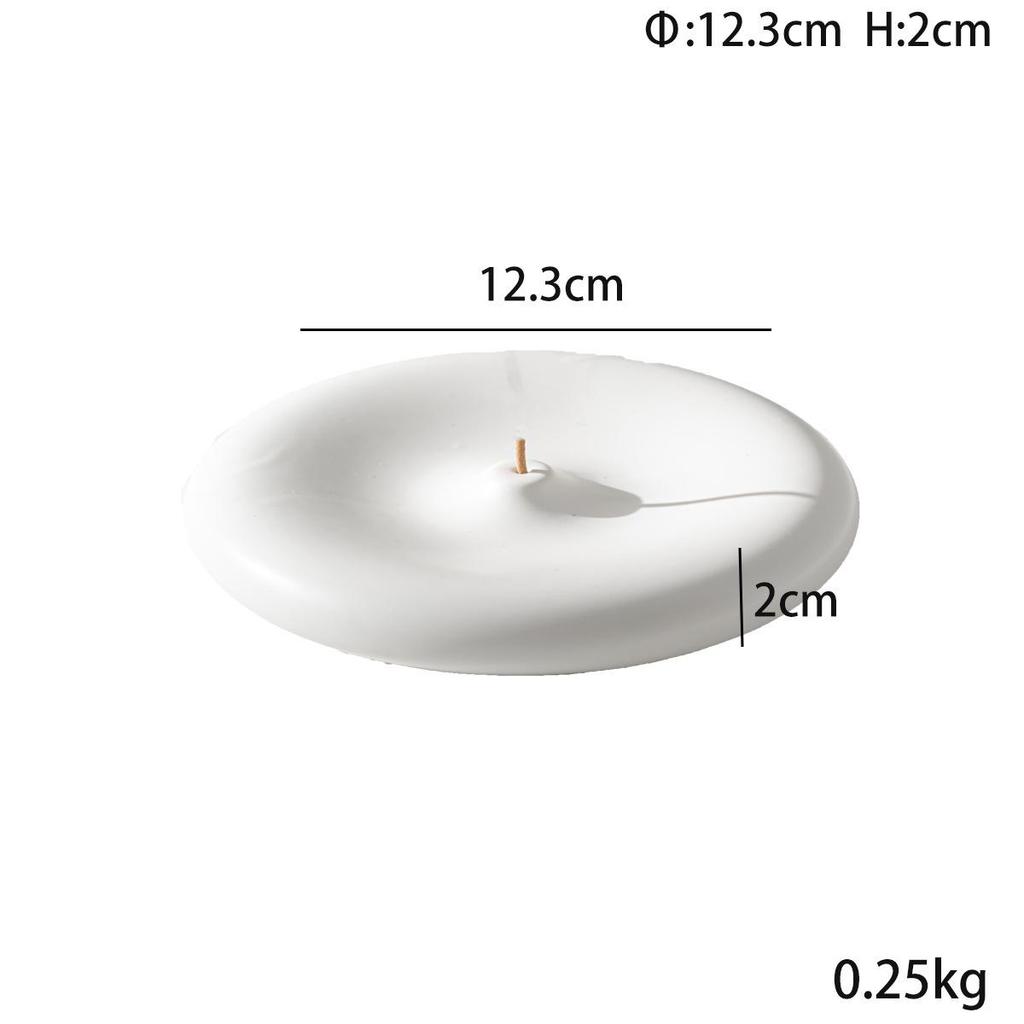 Ceramic Sandalwood Incense Plate for Home Fragrance and Decoration