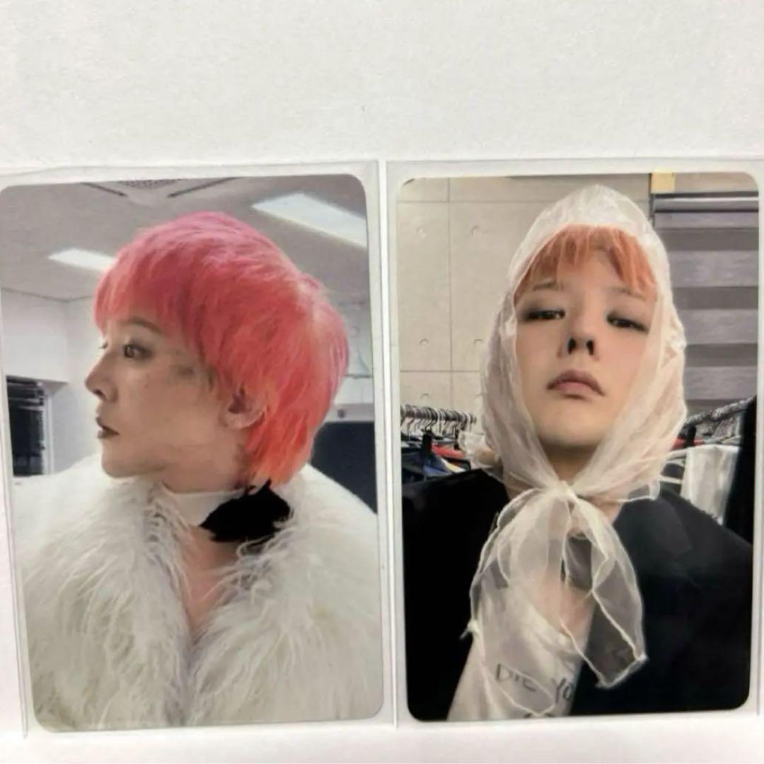 

[USED] BIGBANG GD Jiyeon Jingdong JD Jingdong trading cards 2 pieces