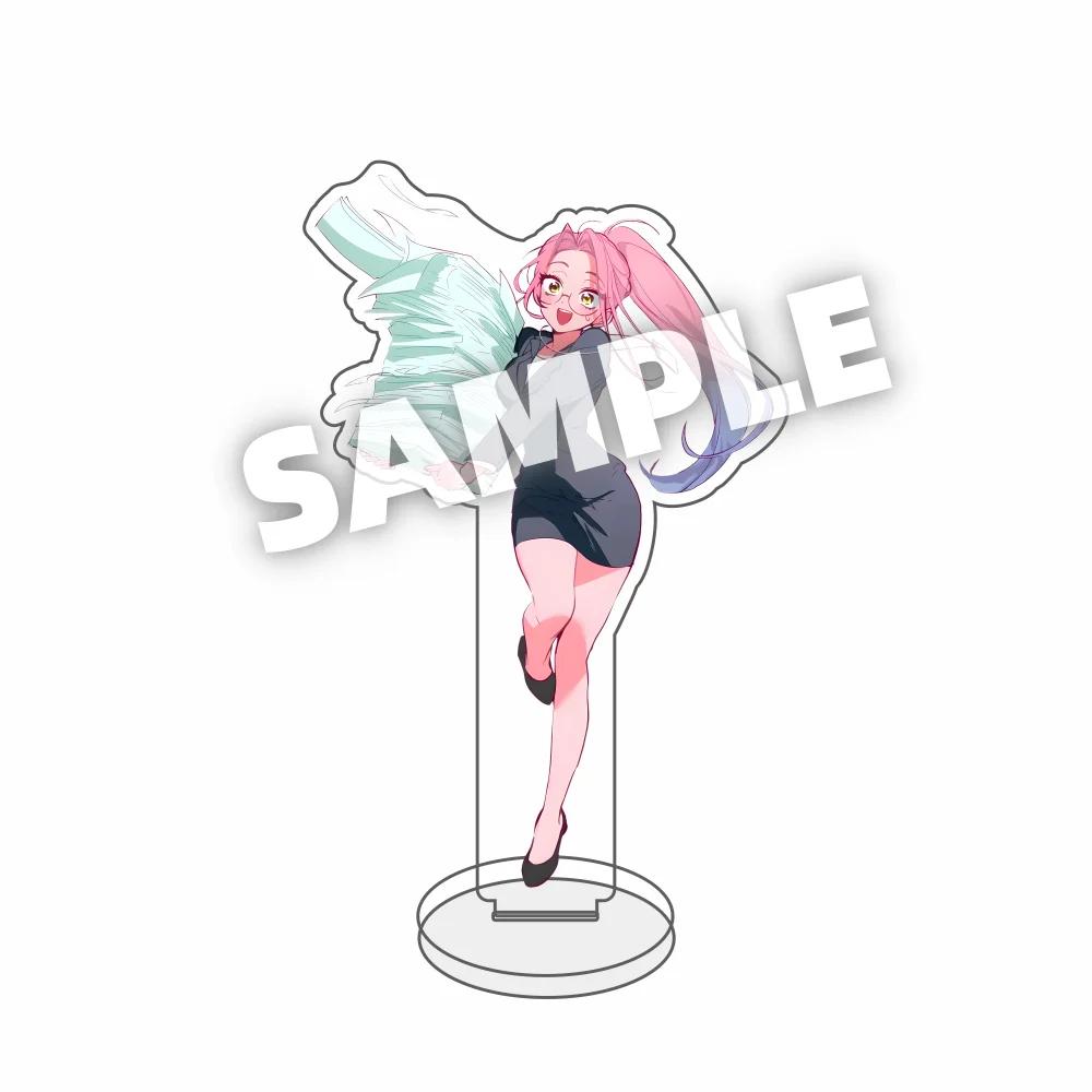 Anime ALIEN STAGE Keychains Pendant Car Key Chain Acrylic Stand MIZI SUA TILL IVAN HYUNA LUKA Fans Gifts Cosplay Accessories