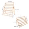 Convenient Thread Storage Rack Space Saving Wall Mount Thread Holder Organizers Rack for Craft and Sewing Rooms